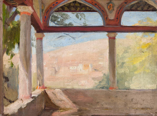 Summer house of Maria Potocka in Bakhchisaray. From the journey to Crimea
