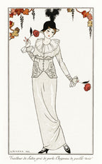 Tailleur de Satin Gris
