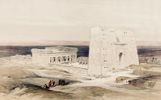 Temple of Edfou ancient Appolinopolis in upper Egypt