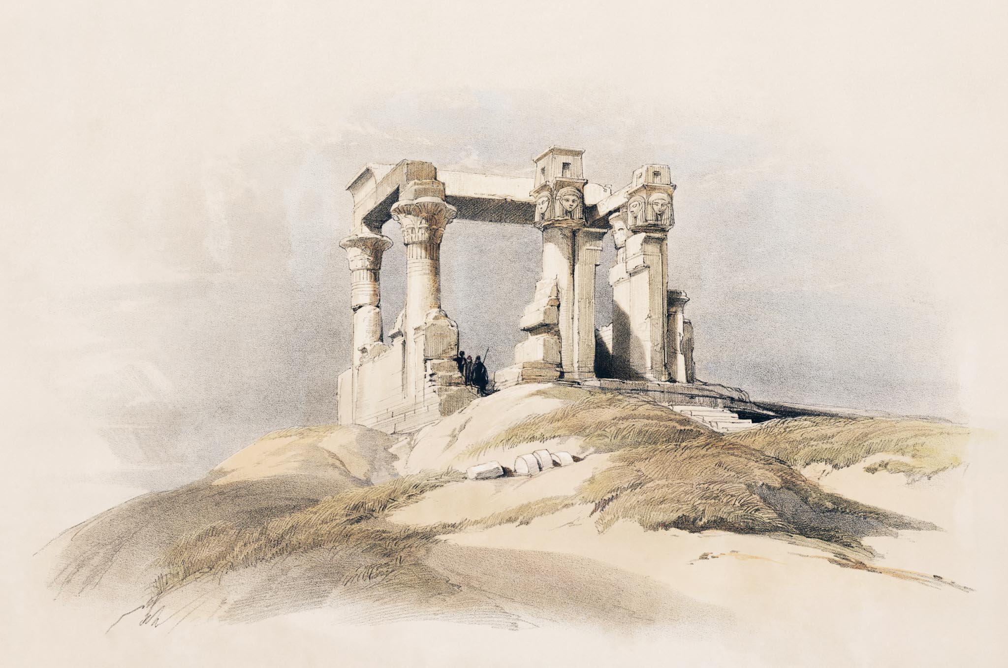 Temple of Wady Kardassy in Nubia