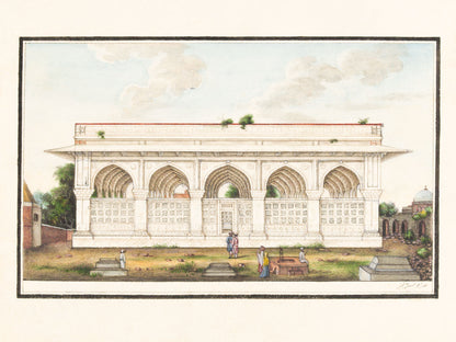 The Chausath Khambha, Delhi