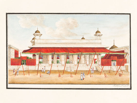The Diwan-i Khas, in the Royal Palace, Delhi