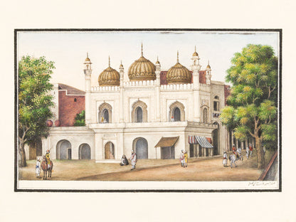 The Golden Mosque, Delhi