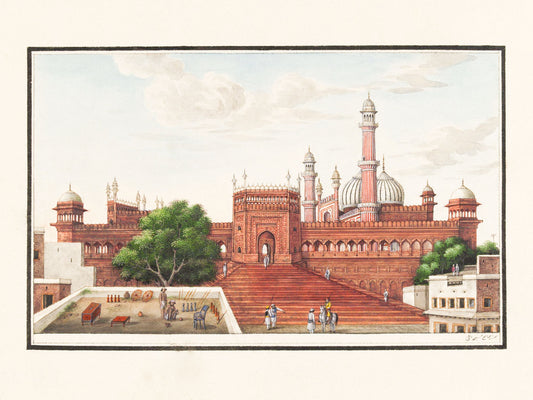The Jami Masjid, Delhi (north side)