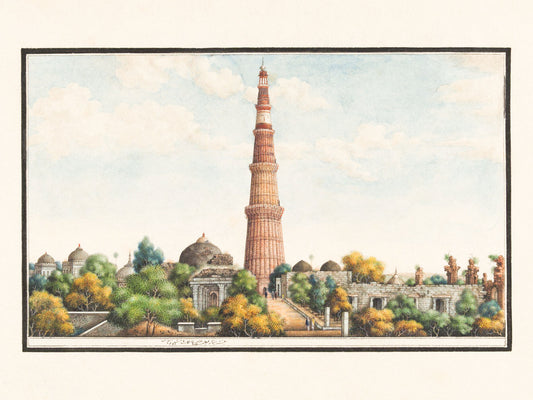The Qutb Minar, Delhi