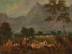 The road from Calcutta to Patna with an elephant and a camel