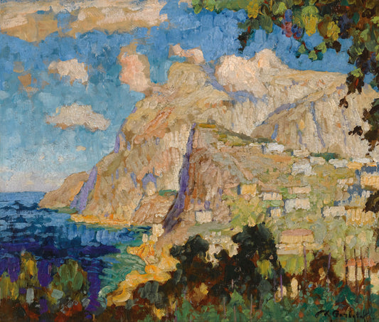 View Of Monte Solaro, Capri