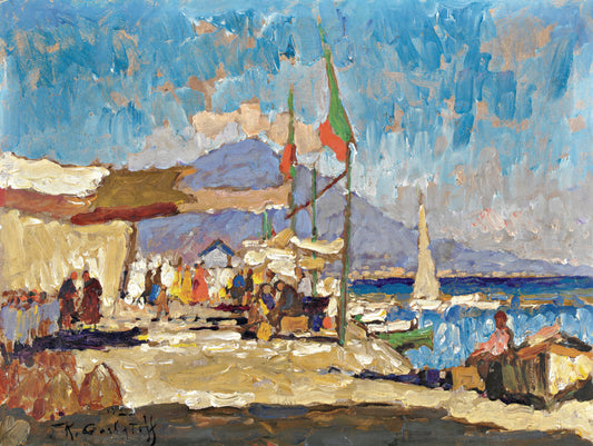 View Of Naples