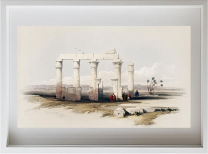Remains of the Temple of Medamout at Thebes