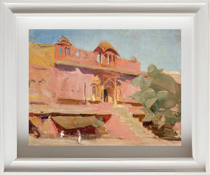 Jaipur – buildings. From the journey to India