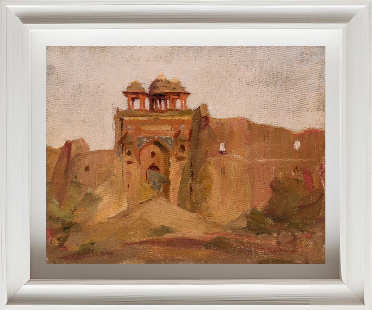 Temple. From the journey to India