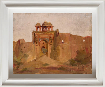 Temple. From the journey to India