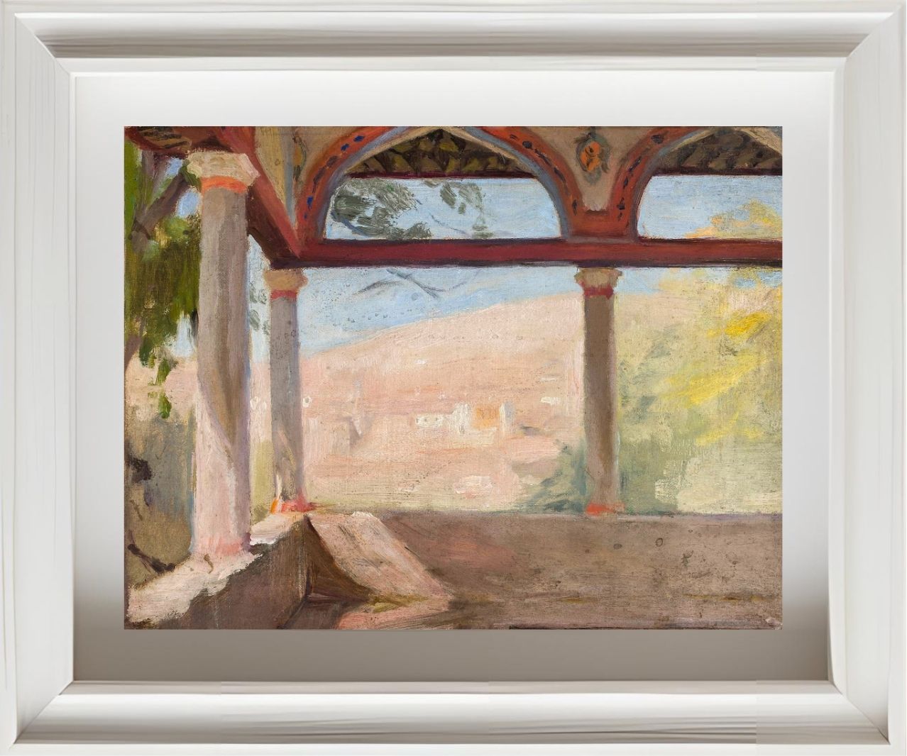 Summer house of Maria Potocka in Bakhchisaray. From the journey to Crimea