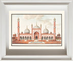 The Jami Masjid, Prayer Court, Delhi