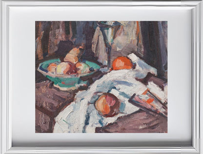 Still Life with Wine Glass and Fruit