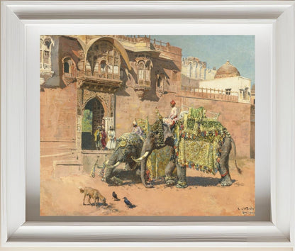 Les éléphants du Rajah de Jodhpore