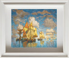 Fishing Boats In The Lagoon, Venice
