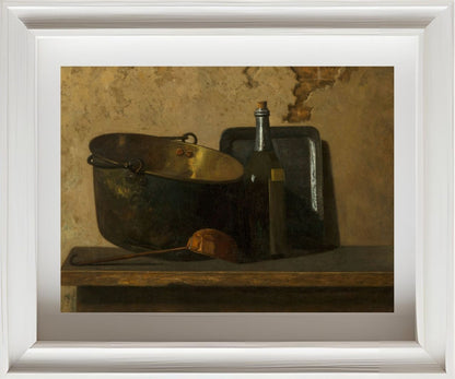 Wine and Brass Stewing Kettle (Preparation of French Potage)