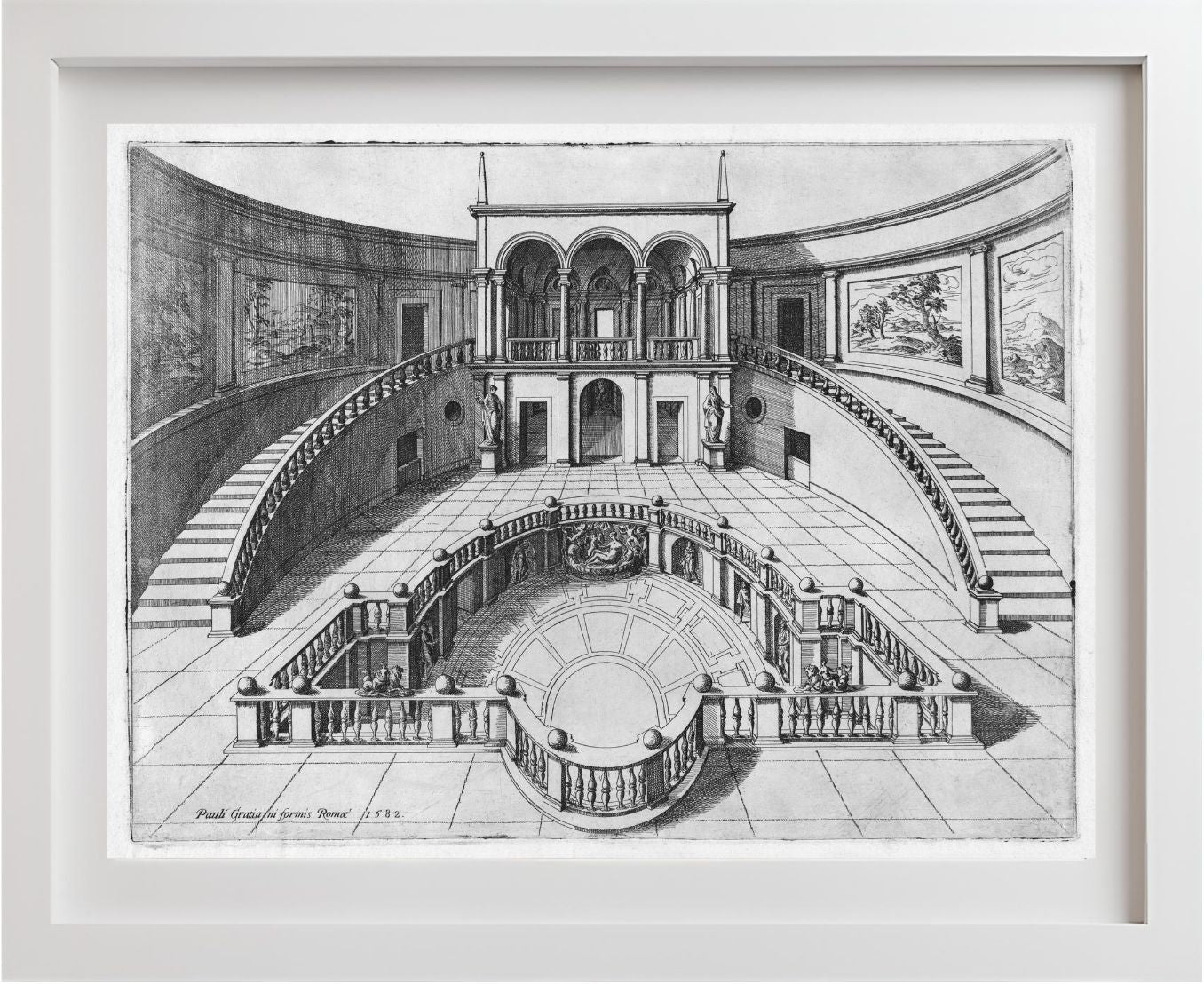 The Great Hall within the Farnese Palace