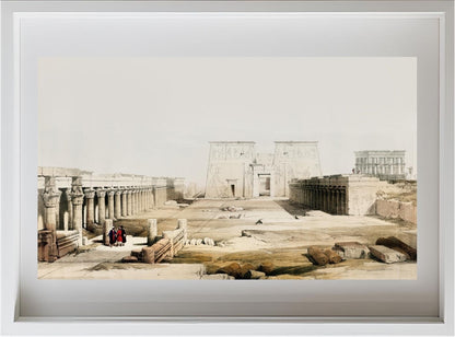 Grand approach to the Temple of Philae Nubia