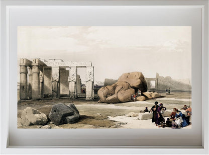 Fragment of the Great Colossi at the Memnonium Thebes