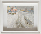 Russian Town Under The Snow