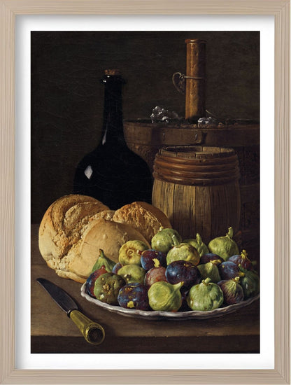 Still Life with Figs and Bread (c. 1770)