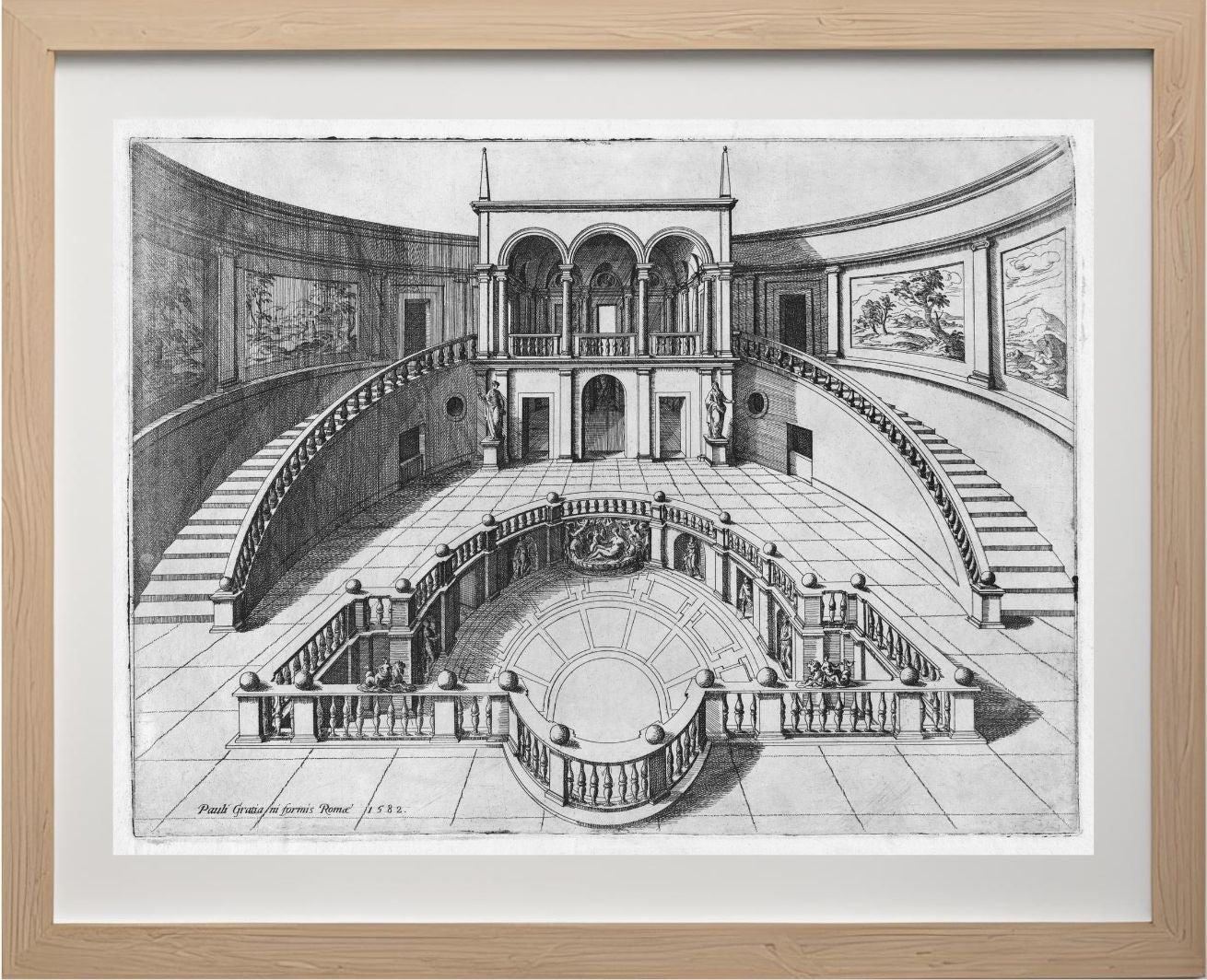 The Great Hall within the Farnese Palace