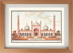 The Jami Masjid, Prayer Court, Delhi
