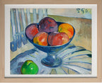 Fruit Dish on a Garden Chair