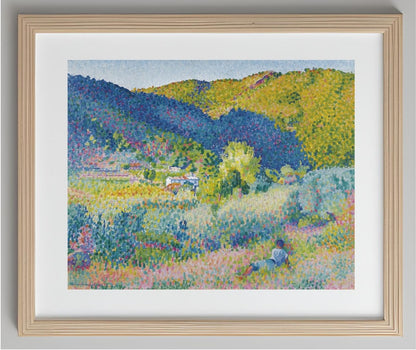 Paysage De La Chaine Des Maures