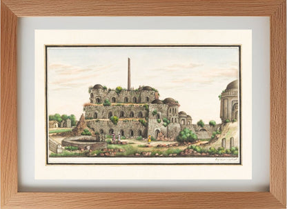 Lat (piller) of Asoka and Firoz Shah's Kotila