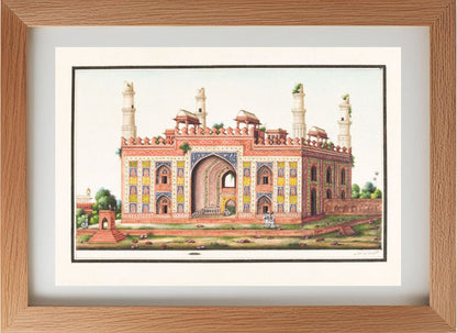 Entrance gatehouse to Akbar's mausoleum, Sikandra