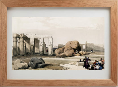 Fragment of the Great Colossi at the Memnonium Thebes