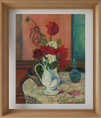 Nature morte au vase de fleurs