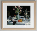 Tulips and a Coffee Pot
