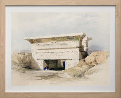 Dendara Temple dedicated to the goddess Hathor