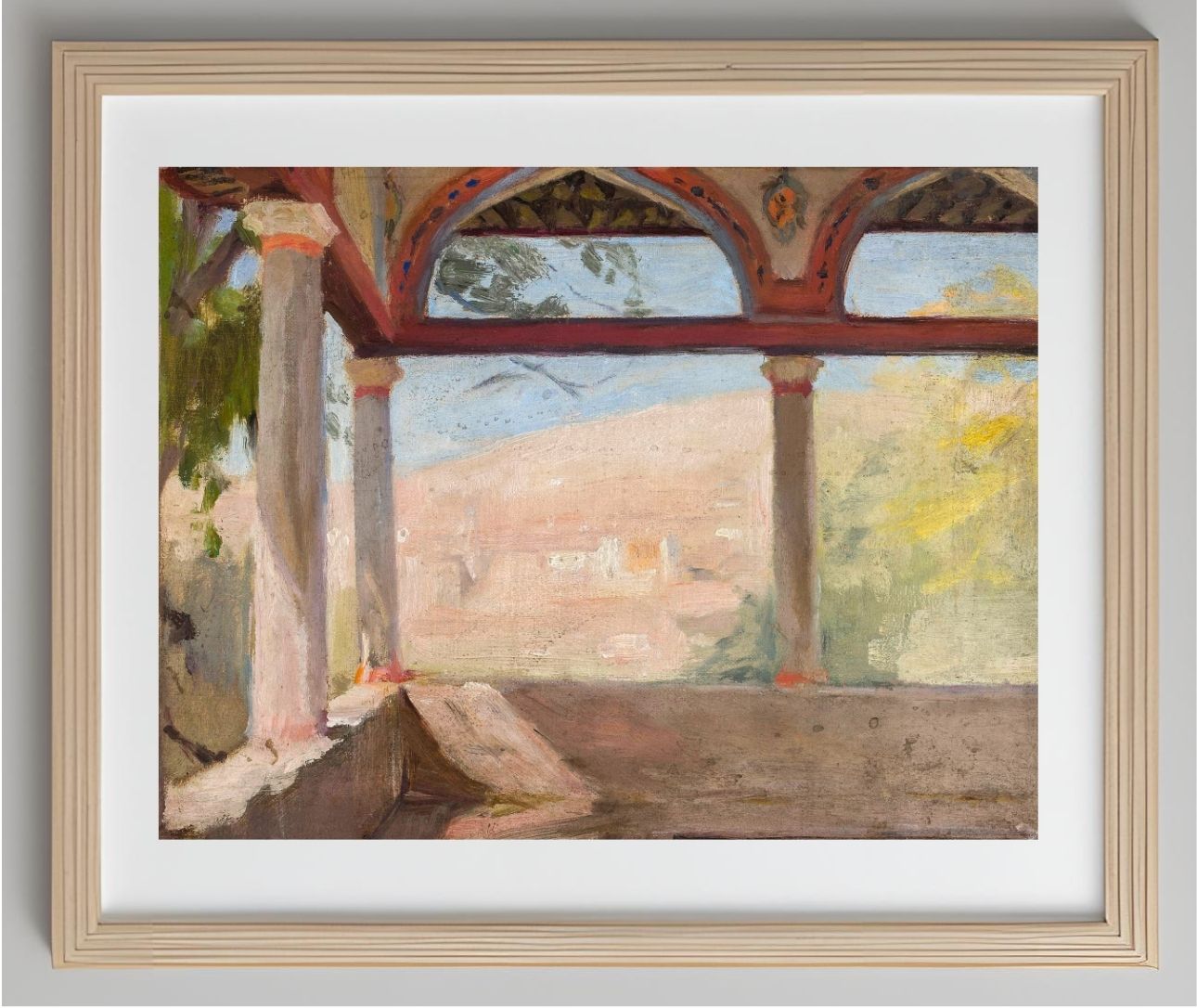 Summer house of Maria Potocka in Bakhchisaray. From the journey to Crimea