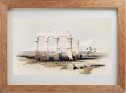 Remains of the Temple of Medamout at Thebes