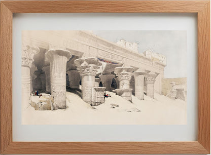 Portico of the Temple of Edfou Upper Egypt